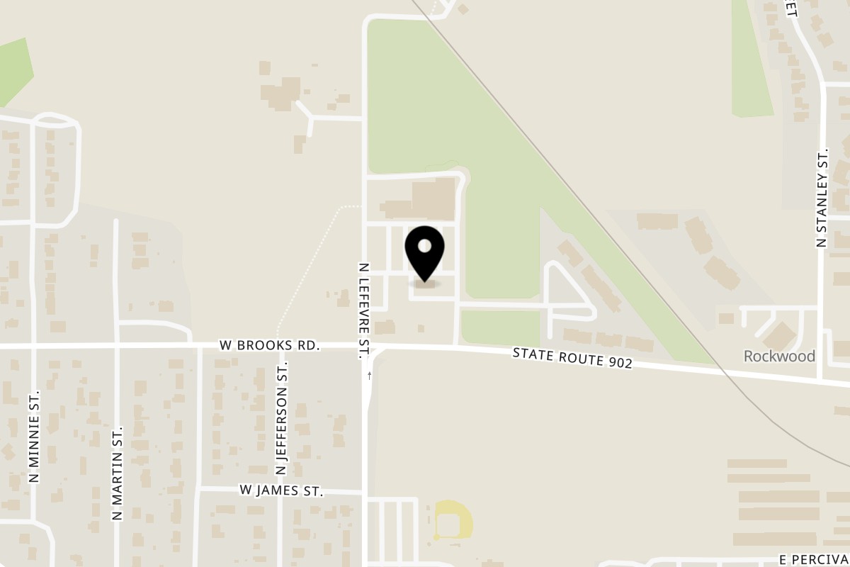 Map showing the location of Bruchi's CheeseSteaks & Subs Medical Lake - 181 E SR 902 on 181 E SR 902 in Medical Lake