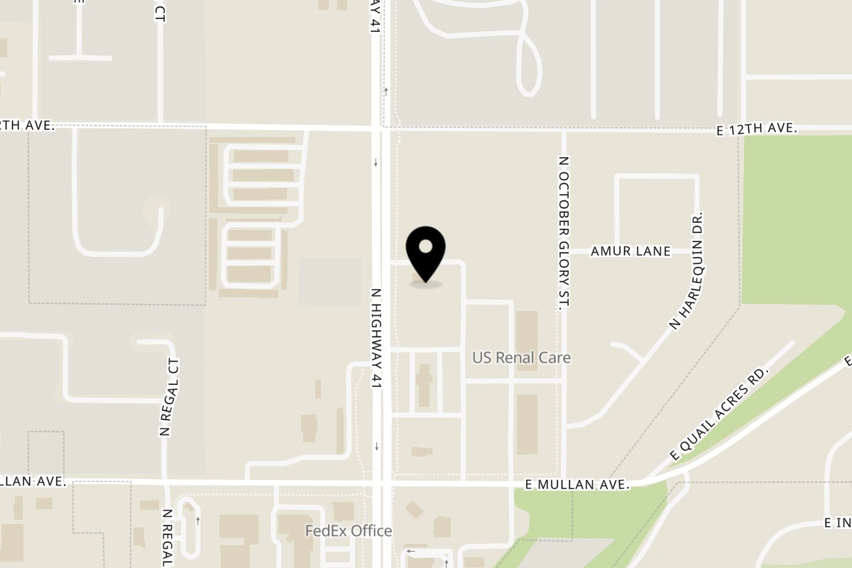 Map showing the location of Bruchi's CheeseSteaks & Subs Post Falls - 980 N Hwy 41 on 980 N Hwy 41 in Post Falls